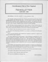 Newsletter. (1946 January)