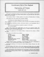 Newsletter. (1947 February)