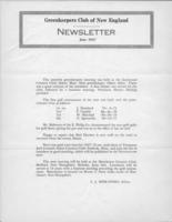 Newsletter. (1947 June)