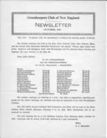 Newsletter. (1947 October)