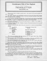 Newsletter. (1947 September)