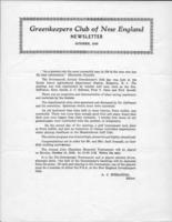 Newsletter. (1948 October)