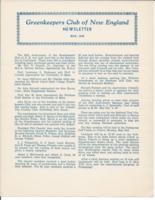 Newsletter. (1949 May)