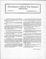 Newsletter. (1949 October)