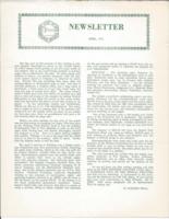 Newsletter. (1951 April)