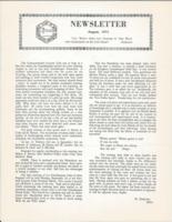 Newsletter. (1951 August)