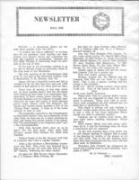 Newsletter. (1952 July)