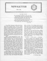 Newsletter. (1952 May)