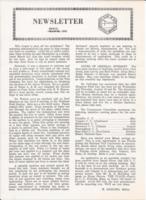 Newsletter. (1953 April)