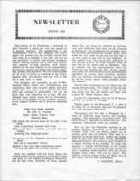 Newsletter. (1953 August)