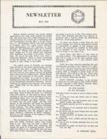 Newsletter. (1953 May)