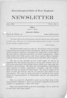 Newsletter. Vol. 1 no. 3 (1929 July)