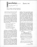 Newsletter. (1956 September)