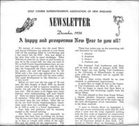 Newsletter. (1958 December)