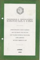 Newsletter. Vol. 4 no. 4 (1932 April)