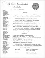 Newsletter. (1961 April)