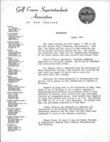 Newsletter. (1961 August)