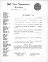 Newsletter. (1963 January)