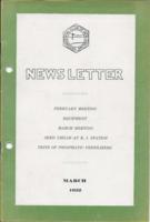 Newsletter. Vol. 4 no. 3 (1932 March)