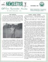 Newsletter. (1969 November)