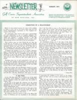 Newsletter. (1971 August)