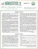 Newsletter. (1971 January)