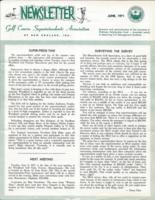 Newsletter. (1971 June)