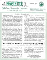 Newsletter. (1973 January)