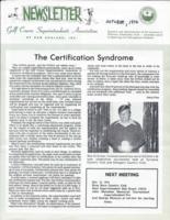 Newsletter. (1976 October)