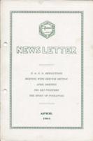 Newsletter. Vol. 6 no. 4 (1934 April)