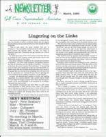 Newsletter. (1980 March)