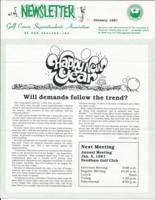 Newsletter. (1981 January)