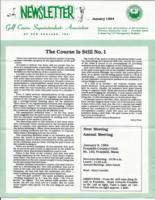 Newsletter. (1984 January)