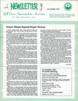 Newsletter. (1984 October)