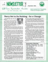 Newsletter. (1984 September)