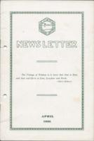 Newsletter. Vol. 7 no. 4 (1935 April)