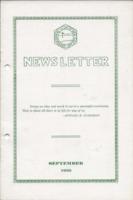 Newsletter. Vol. 7 no. 9 (1935 September)