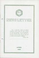 Newsletter. Vol. 8 no. 4 (1936 April)