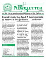 The newsletter of the Golf Course Superintendents Association of New England, Inc. (2000 July)