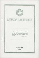 Newsletter. Vol. 8 no. 8 (1936 August)