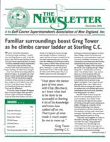 The newsletter of the Golf Course Superintendents Association of New England, Inc. (2002 December)