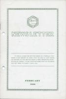 Newsletter. Vol. 8 no. 2 (1936 February)