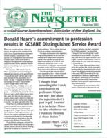 The newsletter of the Golf Course Superintendents Association of New England, Inc. (2003 December)
