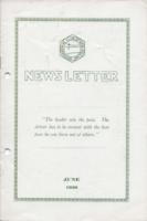 Newsletter. Vol. 8 no. 6 (1936 June)