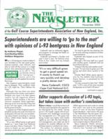 The newsletter of the Golf Course Superintendents Association of New England, Inc. (2005 November)