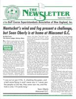 The newsletter of the Golf Course Superintendents Association of New England, Inc. (2005 September)