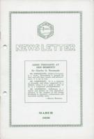 Newsletter. Vol. 8 no. 3 (1936 March)
