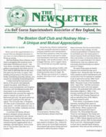 The newsletter of the Golf Course Superintendents Association of New England, Inc. (2006 August)