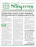 The newsletter of the Golf Course Superintendents Association of New England, Inc. (2006 May)
