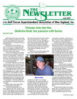 The newsletter of the Golf Course Superintendents Association of New England, Inc. (2007 July)